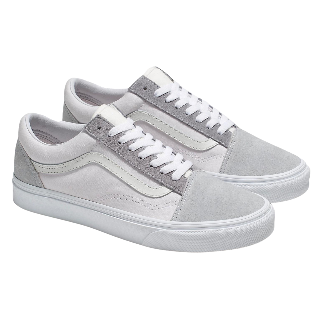 Vans - Men's Old Skool 'Color Block' - Grey / White