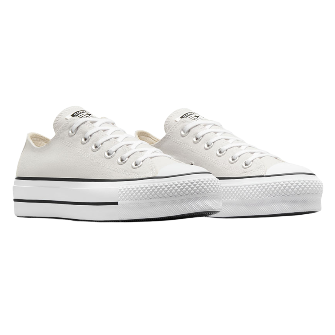 Converse - Women's Chuck Taylor All Star Lift Platform Low 'Barely Grey' - Barely Grey / White / Black