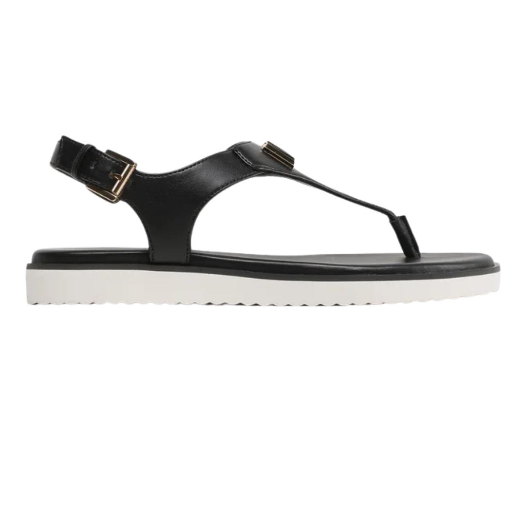 Michael Khors - Women's Jilly Flat Sandal - Black