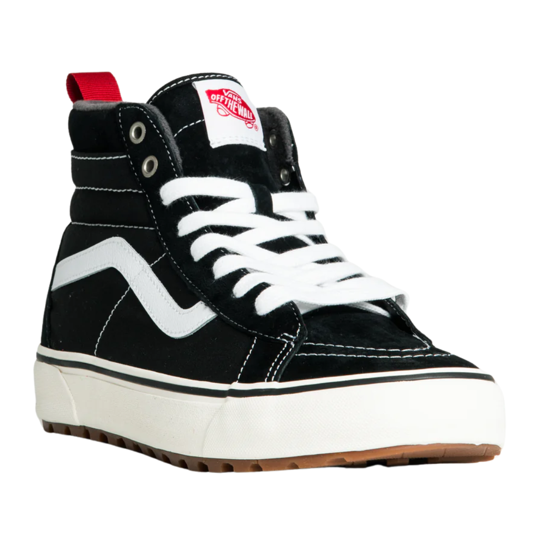 Vans - Men's Sk8-Hi MTE 1 'Black Gum' - Black / True White