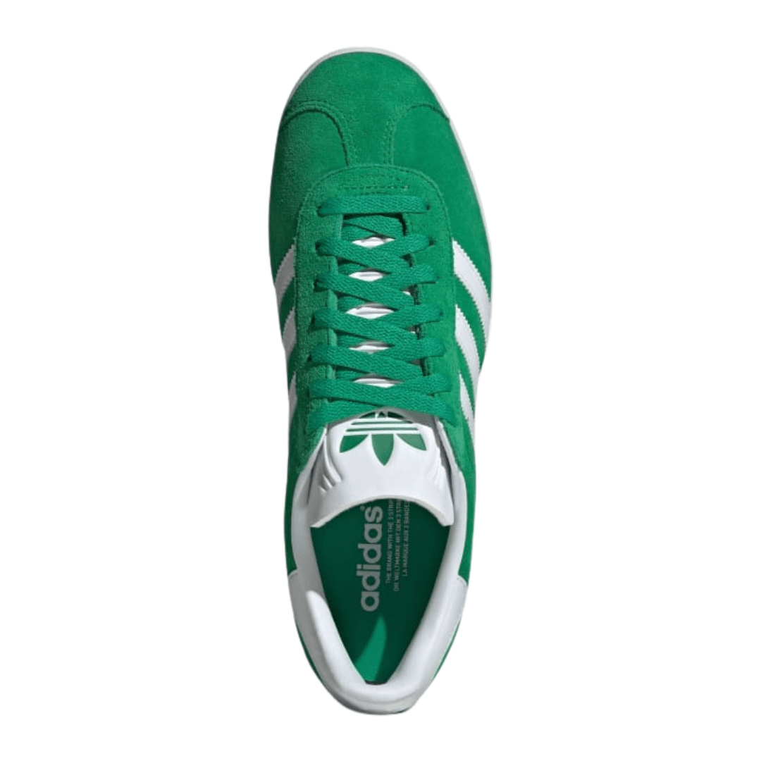 Adidas - Men's Gazelle 'Green White' - Green / Cloud White / Core White