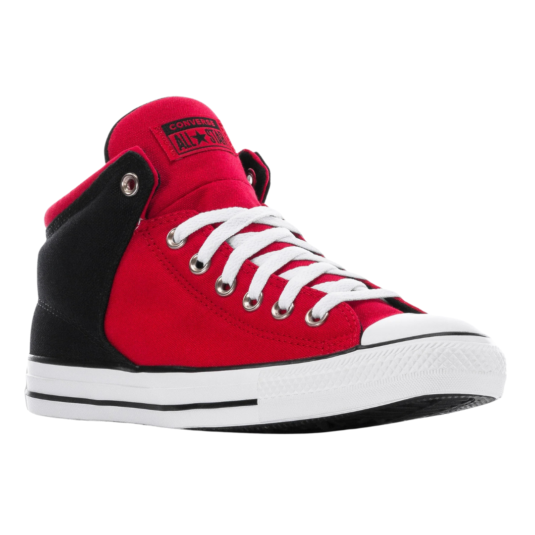 Converse - Men's Chuck Taylor All Star High Street Mid 'Red Black' - Red / Black / White