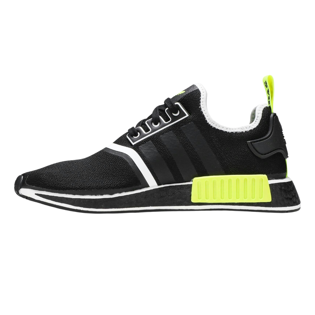 Adidas - Men's NMD_R1 'Black Solar Yellow' - Core Black / Solar Yellow / Cloud White