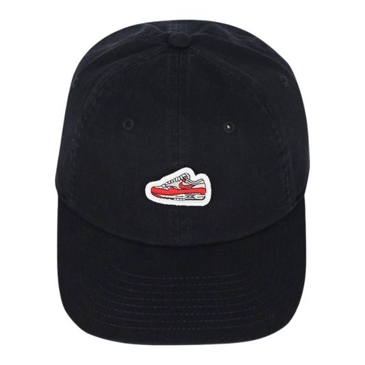 Nike - Men's Club Unstructured Air Max 1 Cap - Black