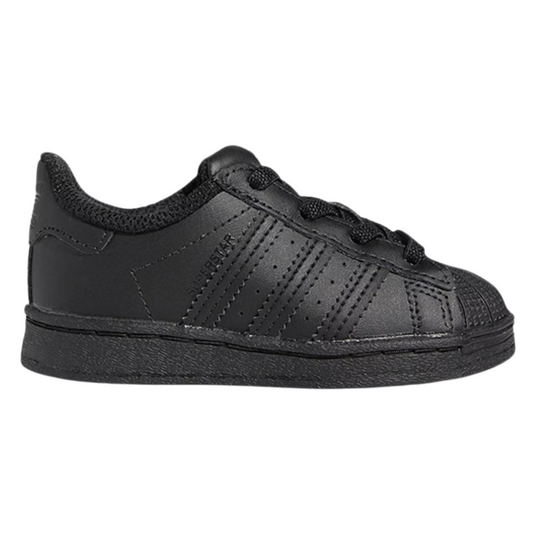 Adidas - Kid's Superstar EL I 'Triple Black' - Core Black / Core Black / Core Black