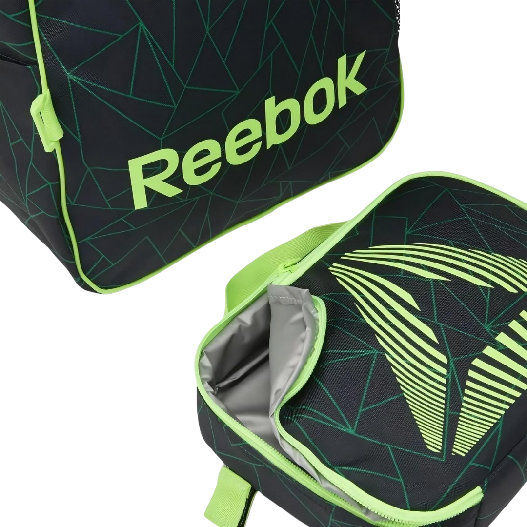 Reebok - Kid's Lunchbox Backpack - Black / Green