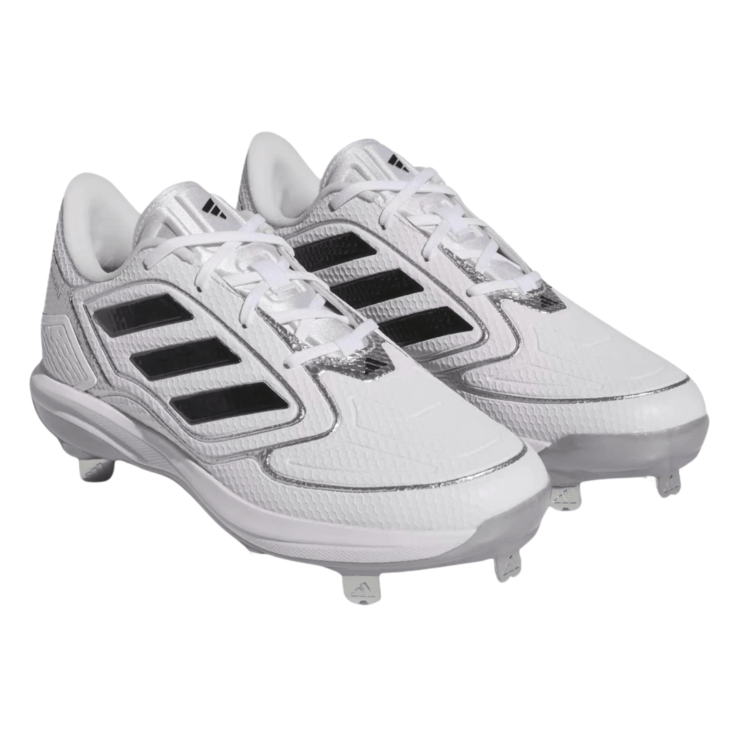 Adidas - Women's Adizero PureHustle 3 'White Black Silver' - Cloud White / Core Black / Silver Metallic