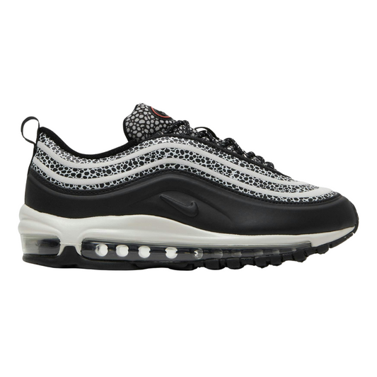 Nike - Women's Air Max 97 SE 'Safari' - Phantom / Chile Red / Black