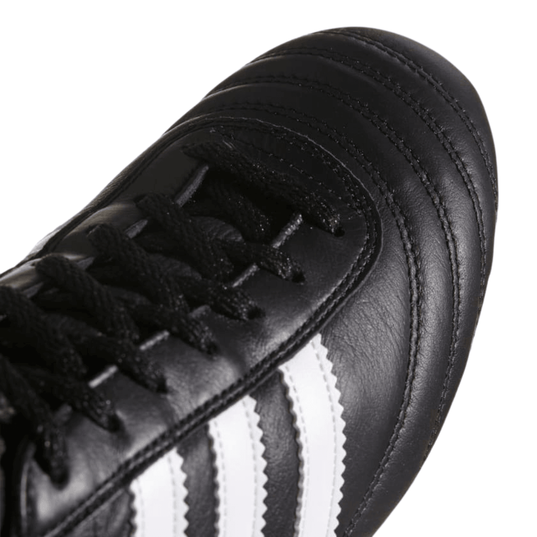 Adidas - Men's Copa Mundial Leather FG Cleats -  Black / Cloud White / Black