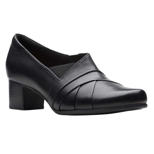 Clarks - Women's Rosalyn Adele "Black leather" - Black