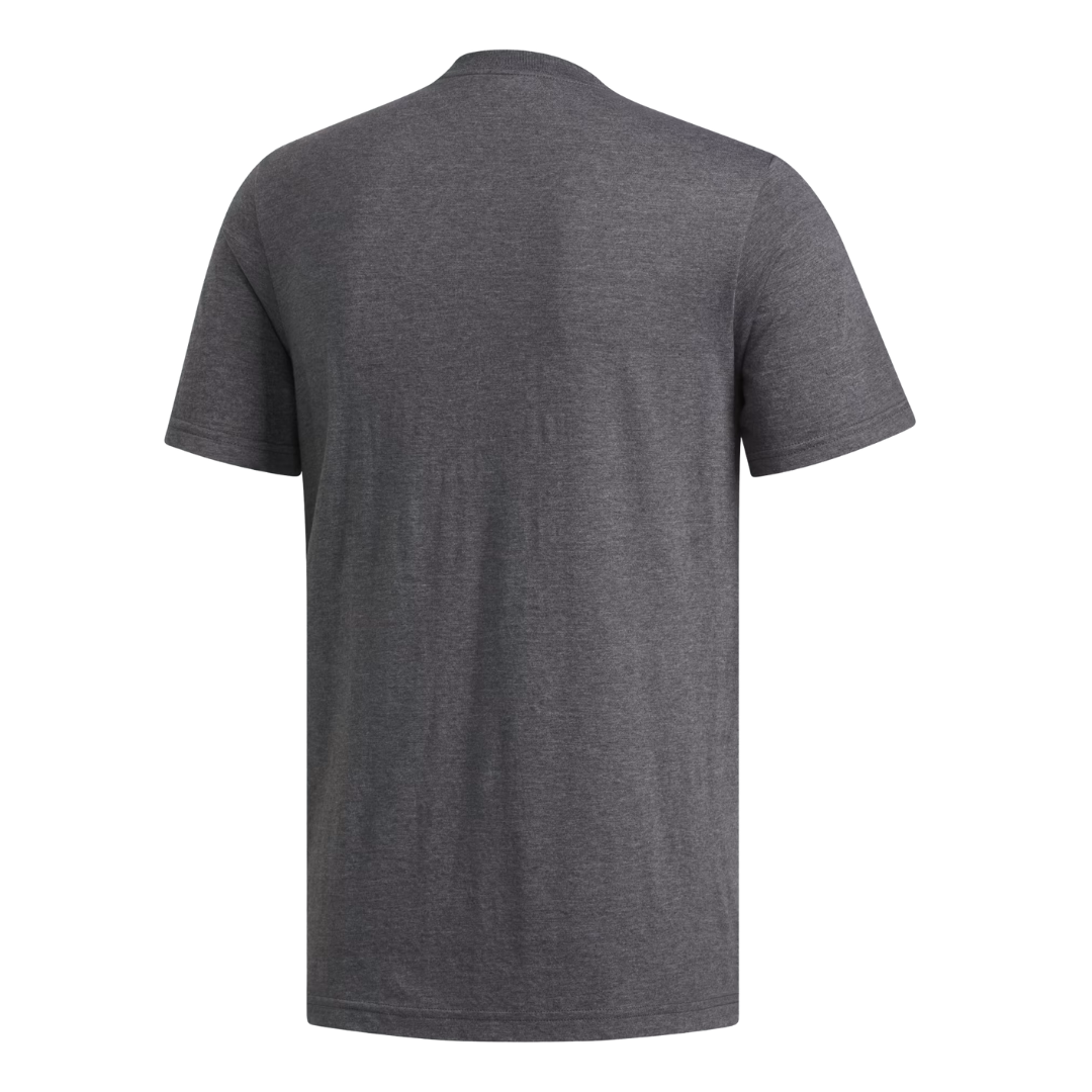 Adidas - Men's Badge of Sport Tee Classic - Dark Grey Heather