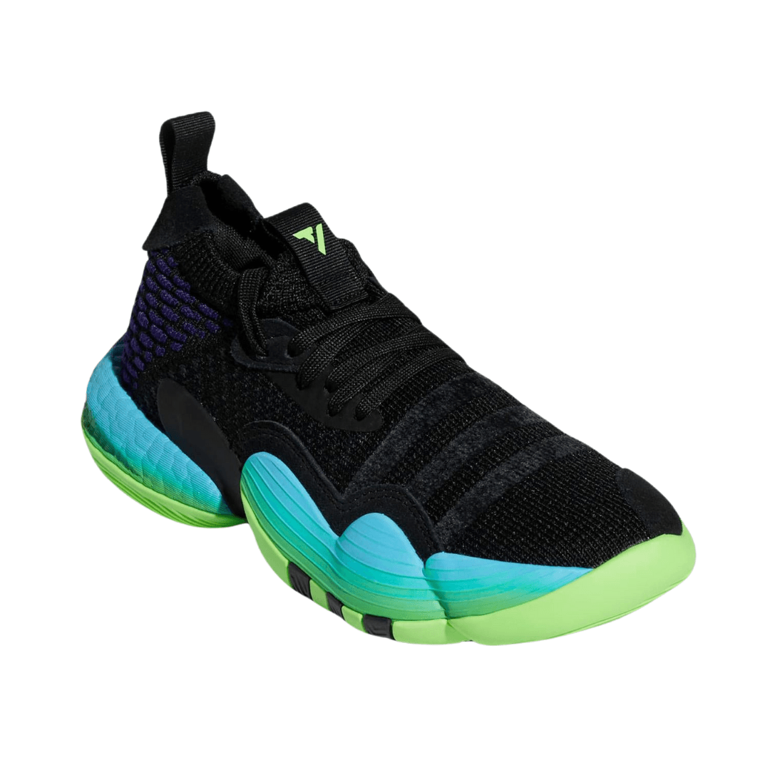 Adidas - Kid's Trae Young 2 'Trae - Tlien' - Core Black/ Core Black/ Team Solar Green