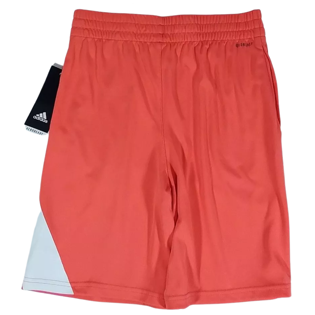 Adidas - Kid's Elastic Waistband 3 - Bar Shorts - Turbo Pink