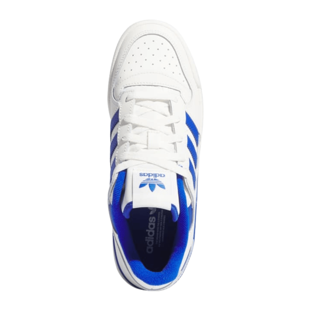 Adidas - Women's Forum Low CL Shoes -  Cloud White/ Royal Blue/ Cloud White