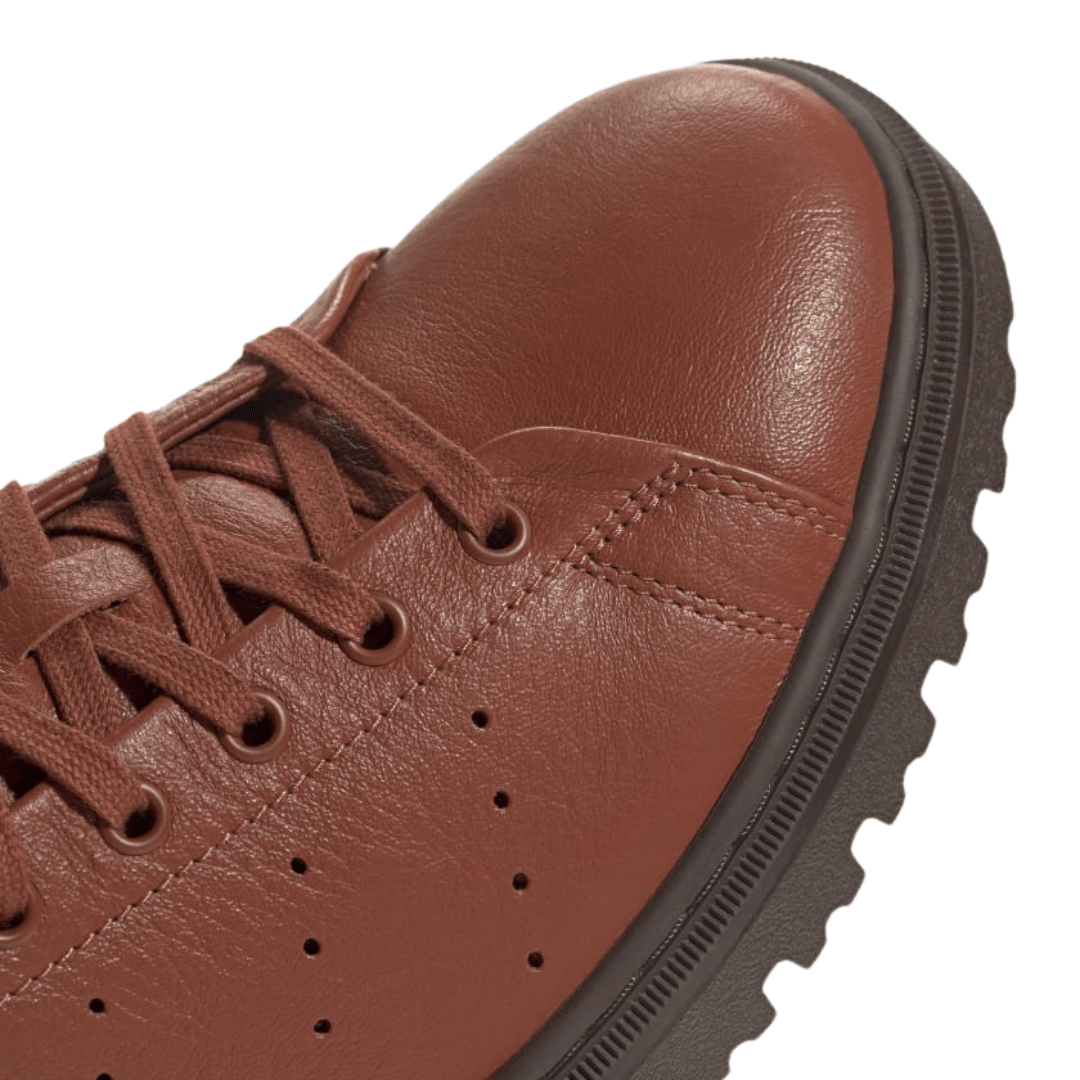 Adidas - Men's  Stan Smith Freizeit 'Redwood' - Redwood / Redwood / Dark Brown