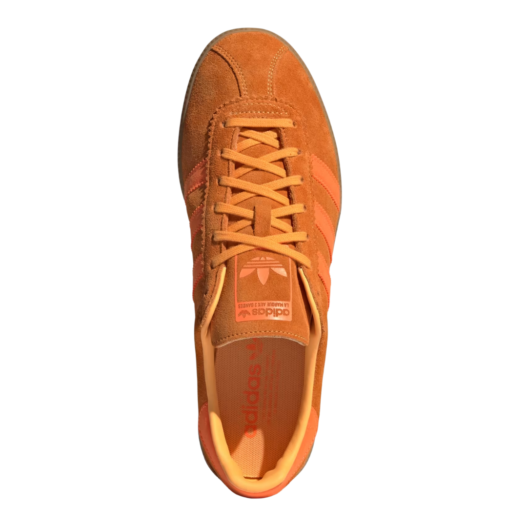 Adidas - Men's Bermuda 'Real Gold Solar Orange' - Real Gold / Solar Orange / Gum