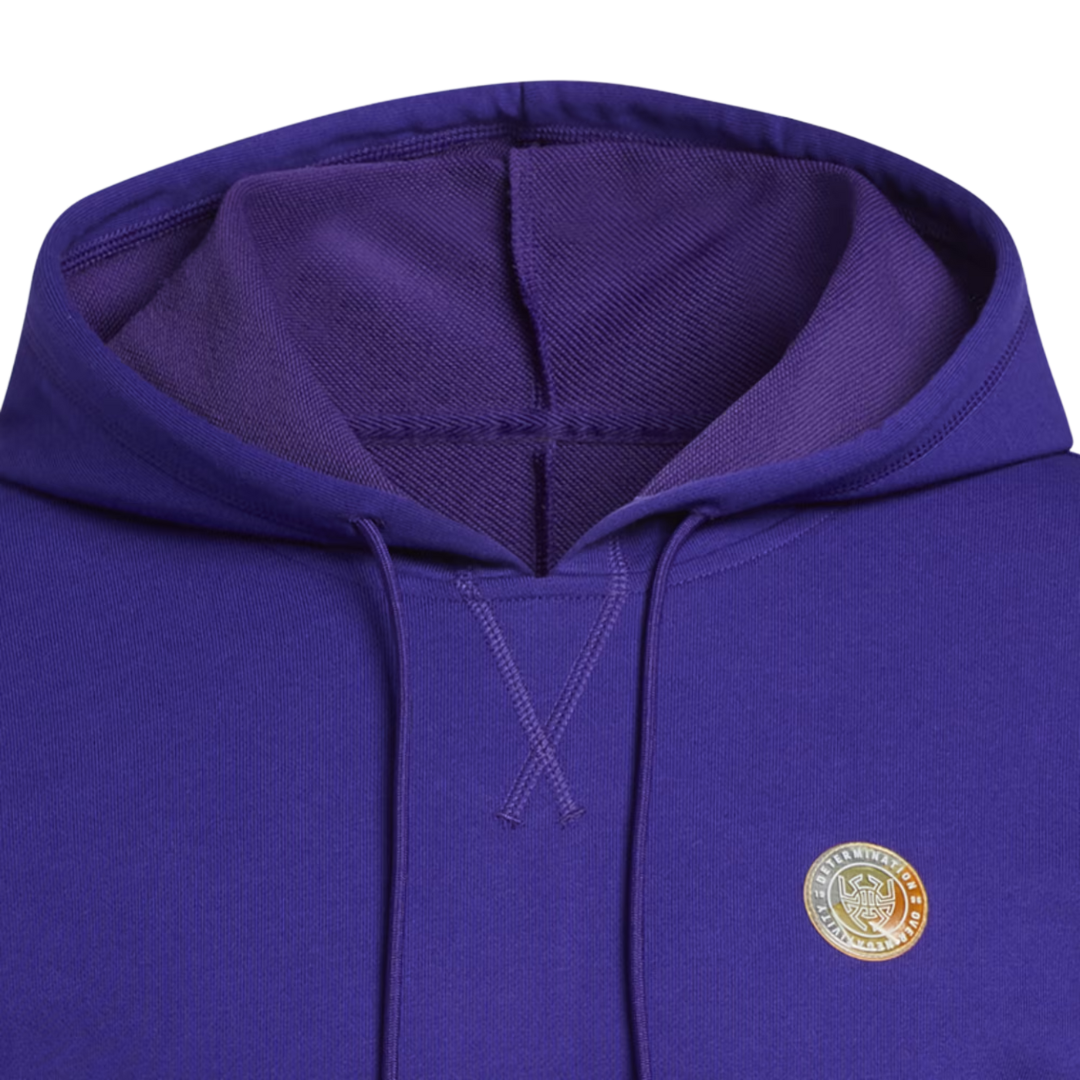 Adidas - Men's Donovan Mitchell Pullover Hoodie - Team College Purple