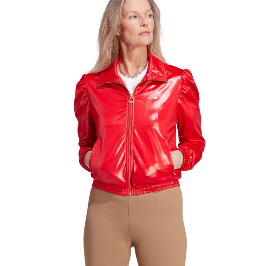 Adidas - Women's Chile Firebird Track Jacket - Red