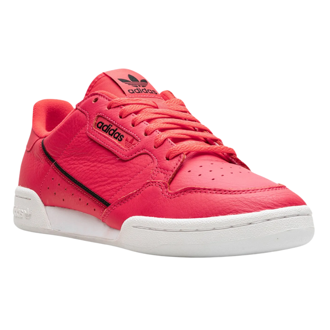 Adidas - Kid's Continental 80 J 'Shock Red' - Shock Red / Core Black / Scarlet