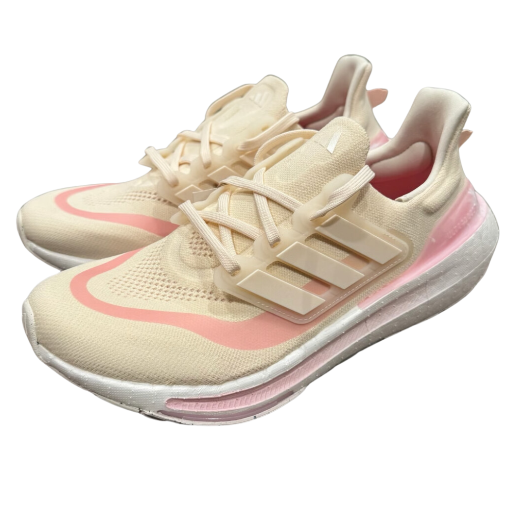 Adidas Ultraboost Light W - Chalk White/Chalk White/Clear Pink