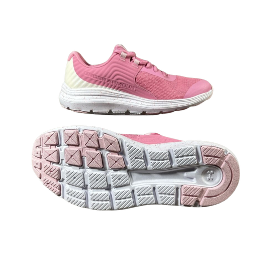 Under Armour GGS Outhustle 'Pink White' Kids Sneakers