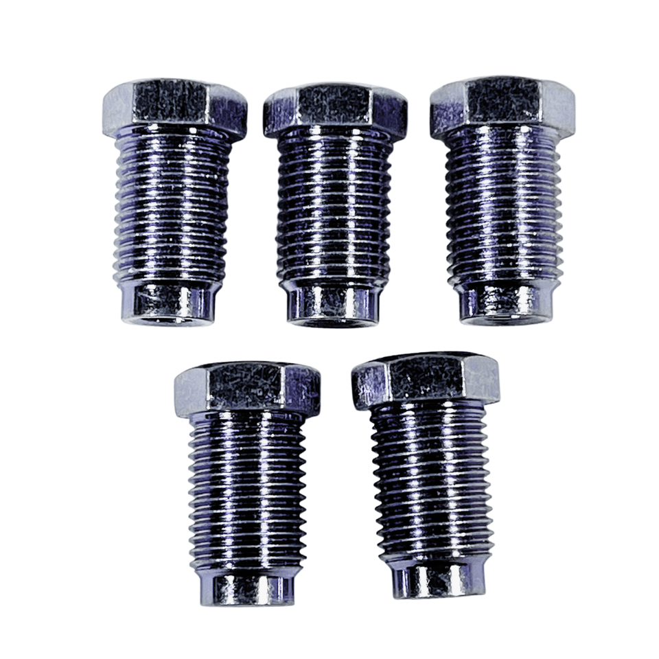 Auto Supplies Direct Tube Nuts for 3/16" (10mm x 1.0 Thread, Bubble Flare) Volkswagen /Audi Pack of 5