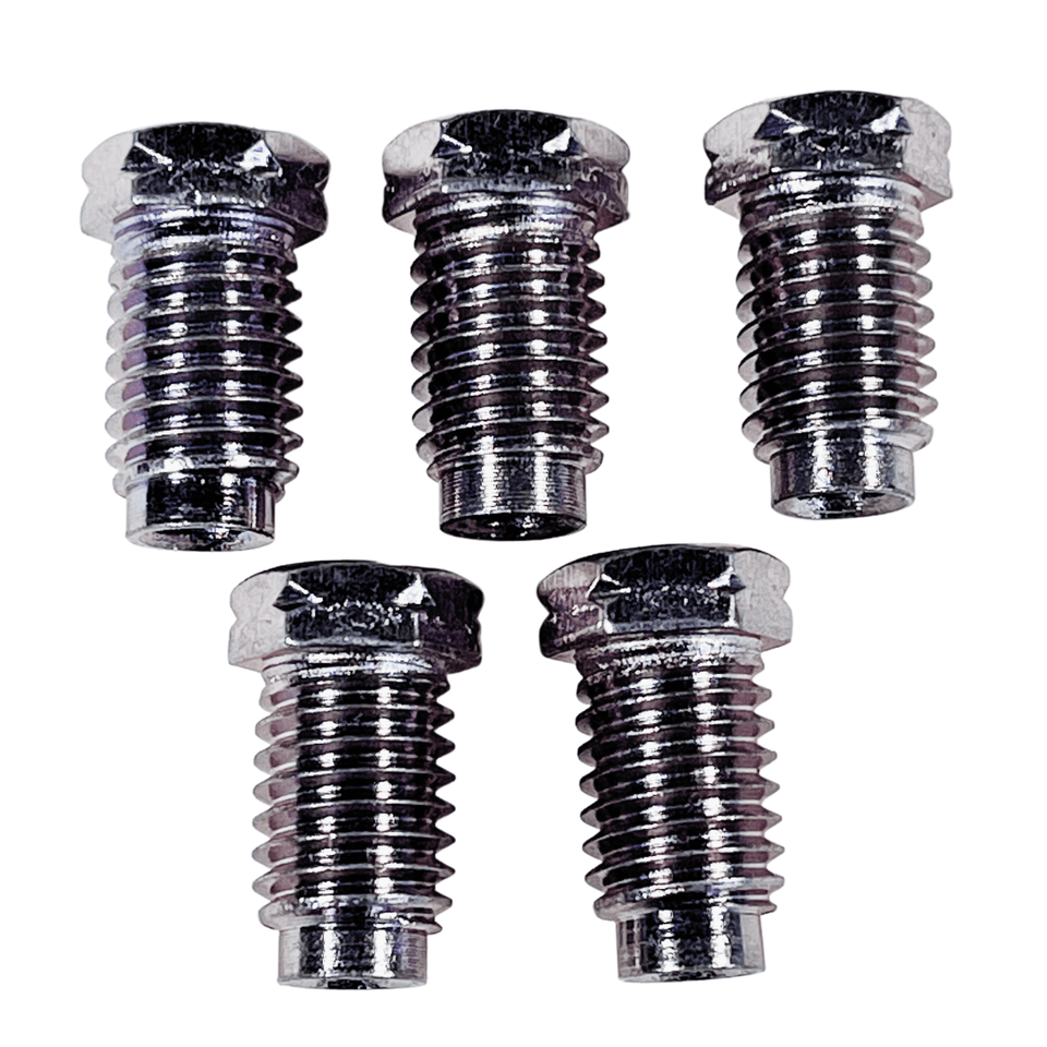 Auto Supplies Direct Brake Line Tube Nuts For 3/16" Tube (10mm x 1.50 Thread, Bubble Flare) Pack of 5