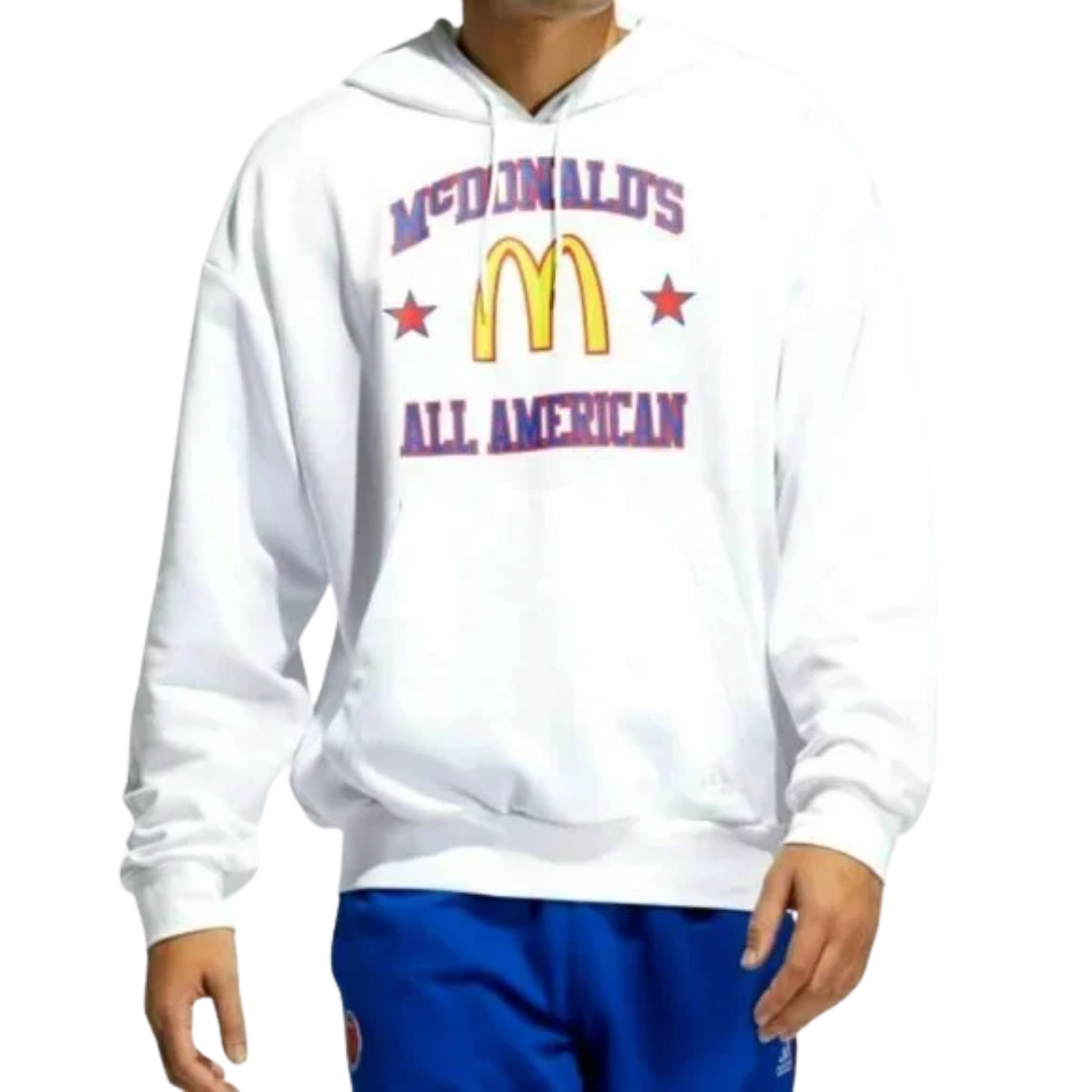 Adidas - Men's McDonald's All American Game Hoodie - White