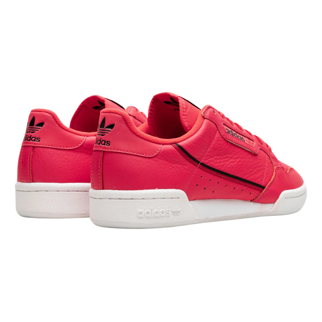 Adidas - Kid's Continental 80 J 'Shock Red' - Shock Red / Core Black / Scarlet