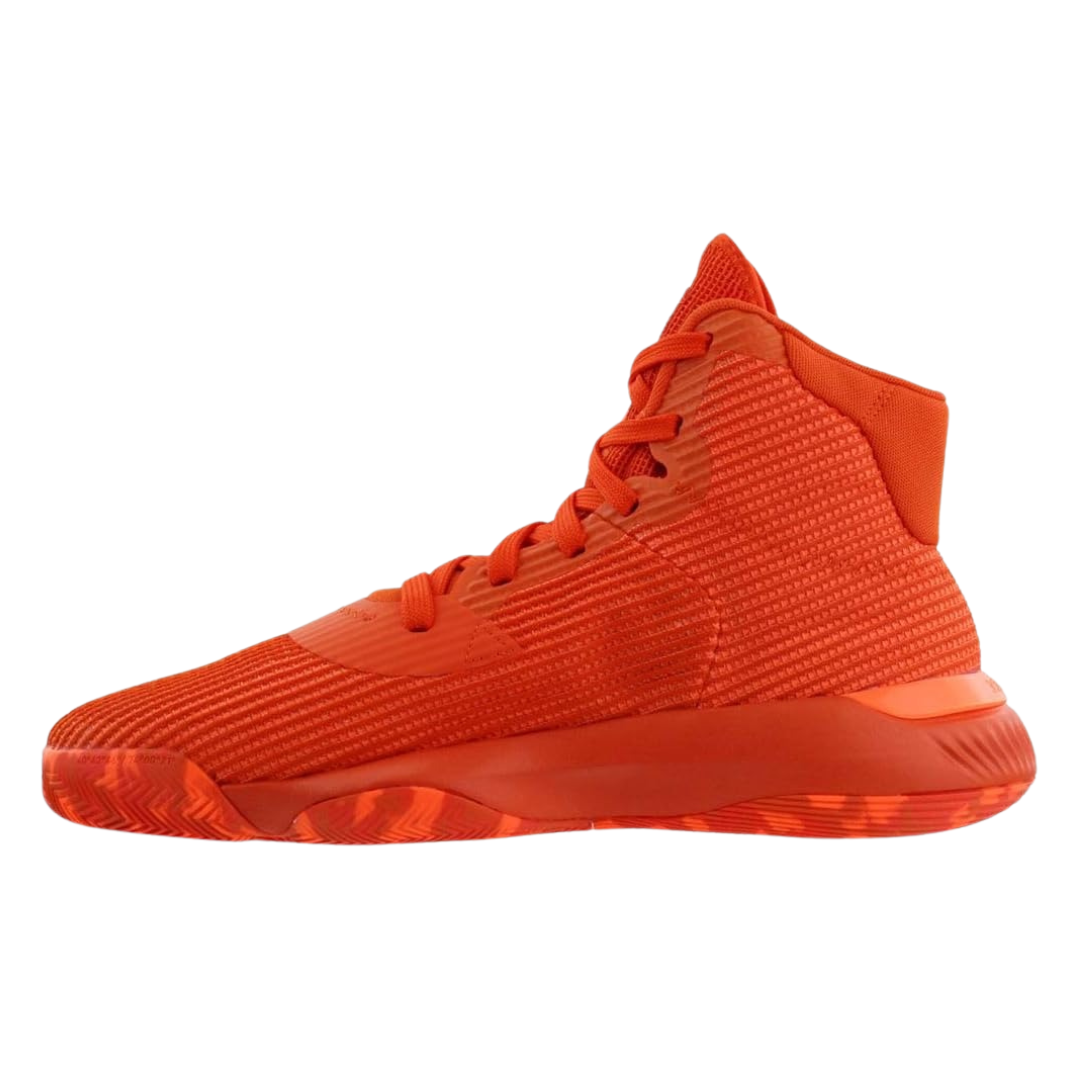 Adidas - Men's Pro Bounce 2019 Men's Basketball Shoe 'Orange' - Team Orange / Cloud White