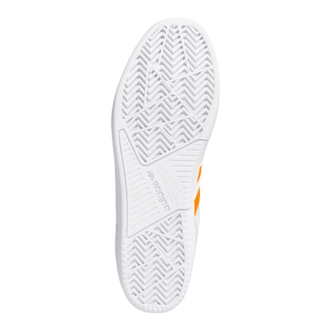 Adidas - Men's Tyshawn Low 'White Orange Gold' - Cloud White/ Crystal White / Gold Metallic