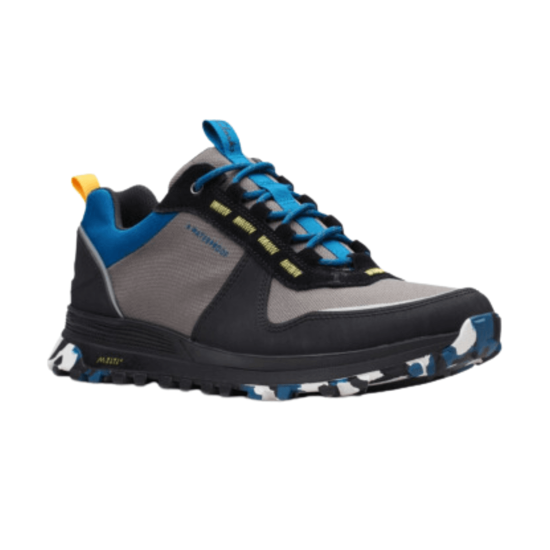 Clarks - Men's Alt Trek Walk WP - Black, Grey, Teal