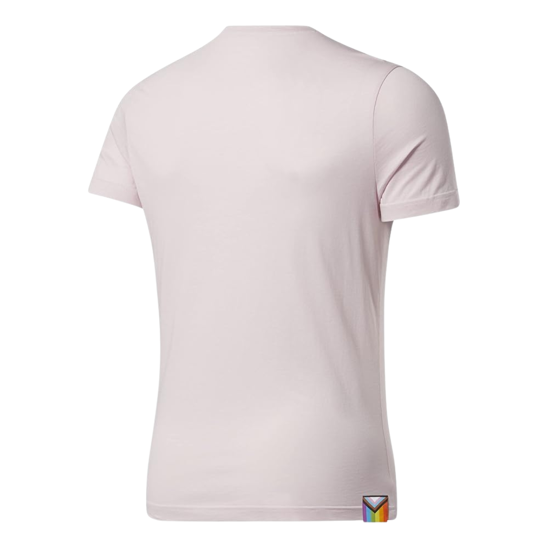 Reebok - Men's Ts Pride Graphic Tee - Frost Berry / Pride Rainbow Graphic