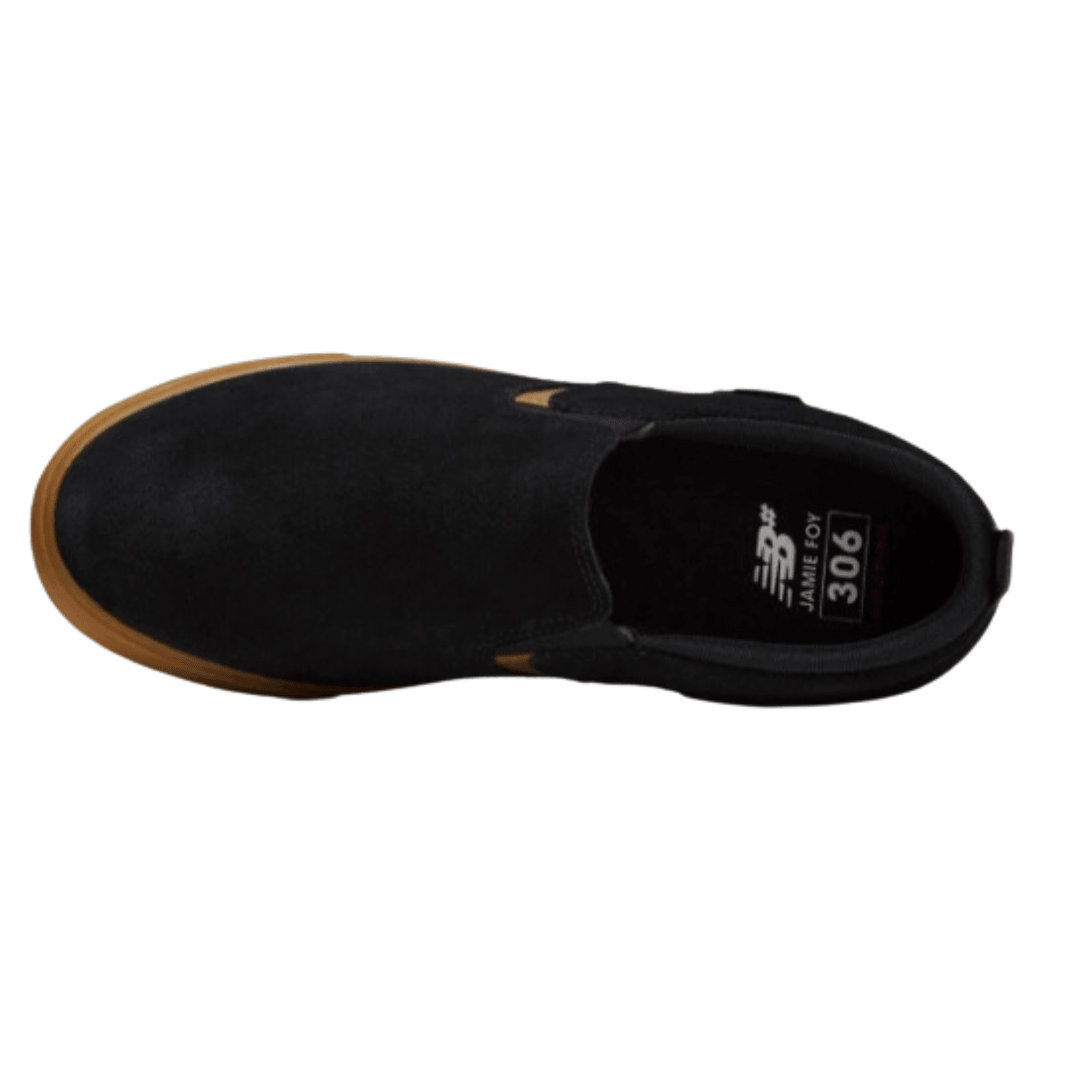 New Balance - Men's Jamie Foy 306 Slip-On - Black/Gum