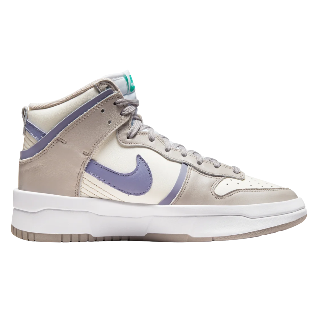 Nike - Women's Dunk High Up 'Iron Purple' - Sail / Iron Purple / College Grey