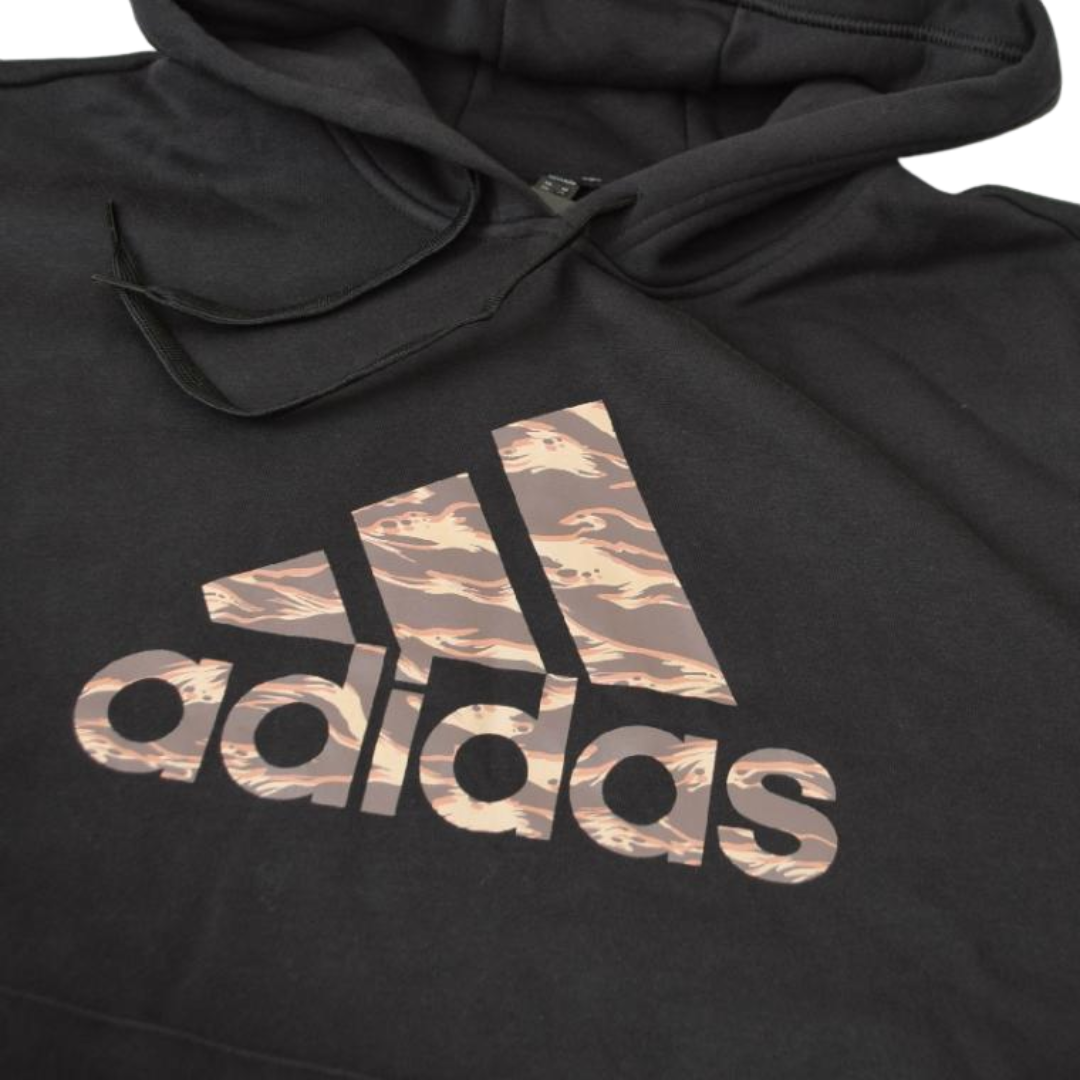 Adidas - Men' s BOS Leo Hoody - Black /  Brown