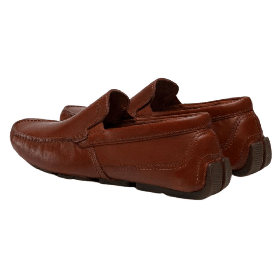 Clarks - Men's Markman Plain Loafers -Dark Brown