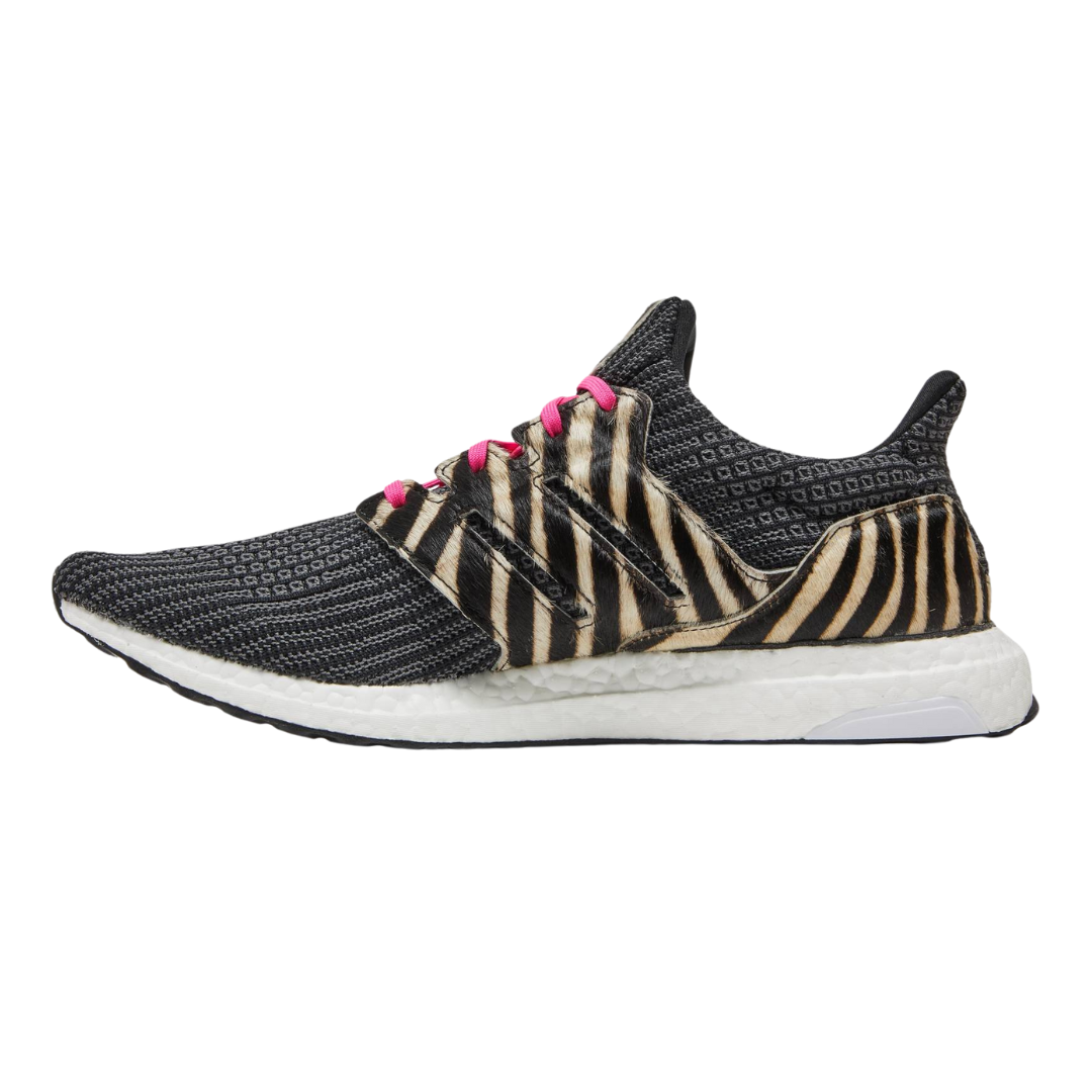 Adidas - Men's Ultraboost DNA Zebra - Core Black/ Cloud White/ Shock Pink