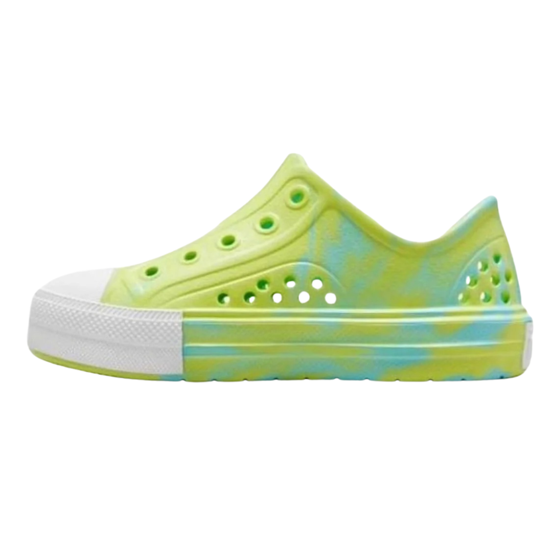 Converse - Kid's Chuck Taylor All Star Play Lite CX Low PS 'Triple Cyan Slime' - Triple Cyan / Slime Light / White