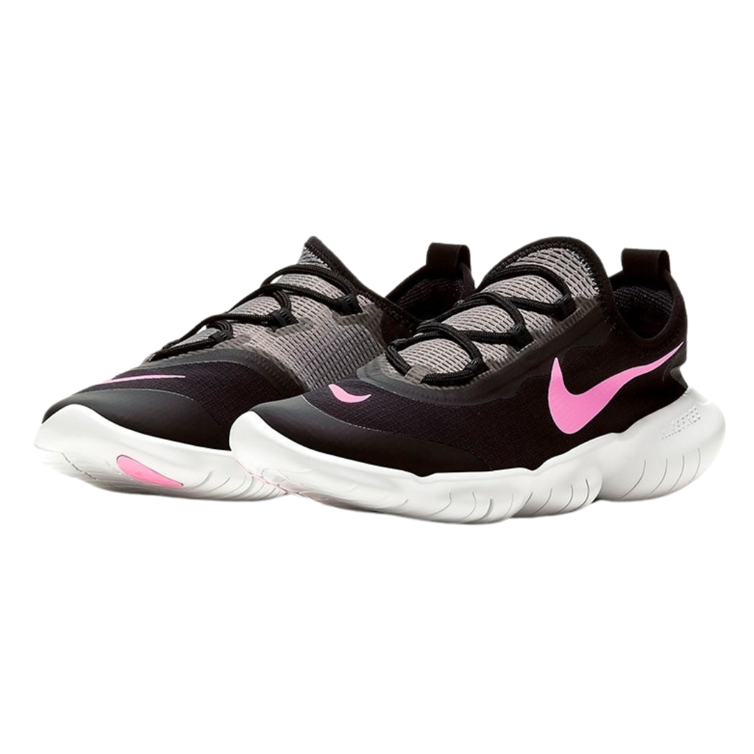 Nike - Kid's Free RN 50 'Black White Pink' - Black / White / Pink