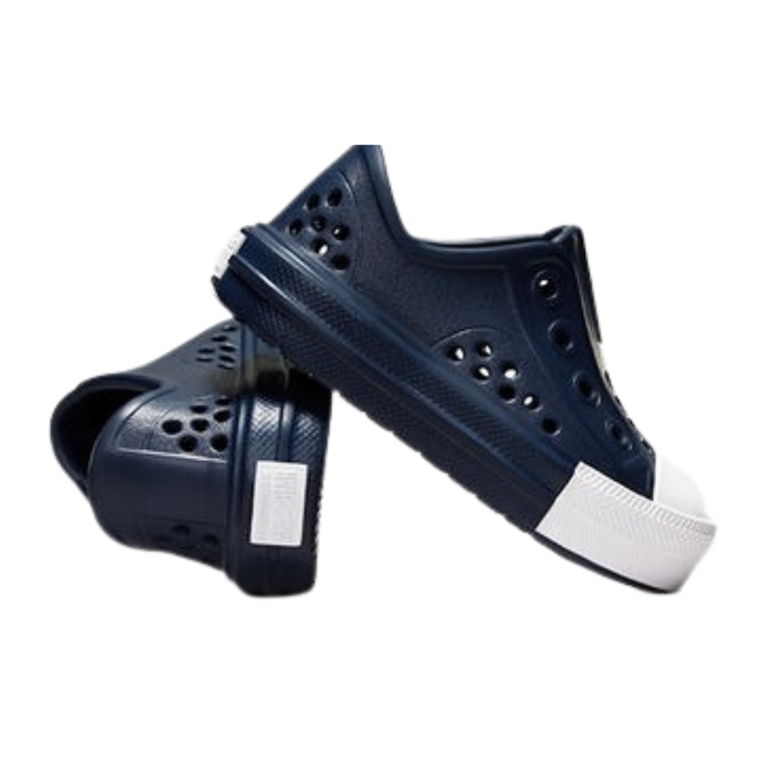 Converse - Kid's Chuck Taylor All Star Play Lite CX Low TD 'Obsidian' - Obsidian / Obsidian / White