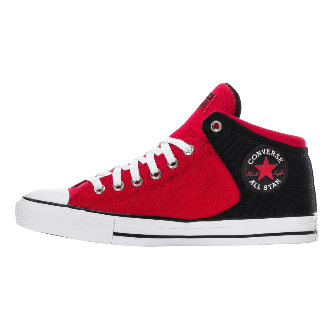 Converse - Men's Chuck Taylor All Star High Street Mid 'Red Black' - Red / Black / White