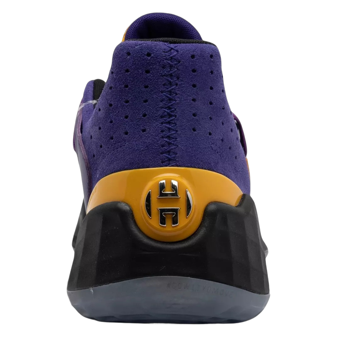 Adidas - Men's Harden Vol. 4 'Su Casa Mi Casa - Los Angeles Lakers' - Team College Purple / Team College Gold / Active Purple