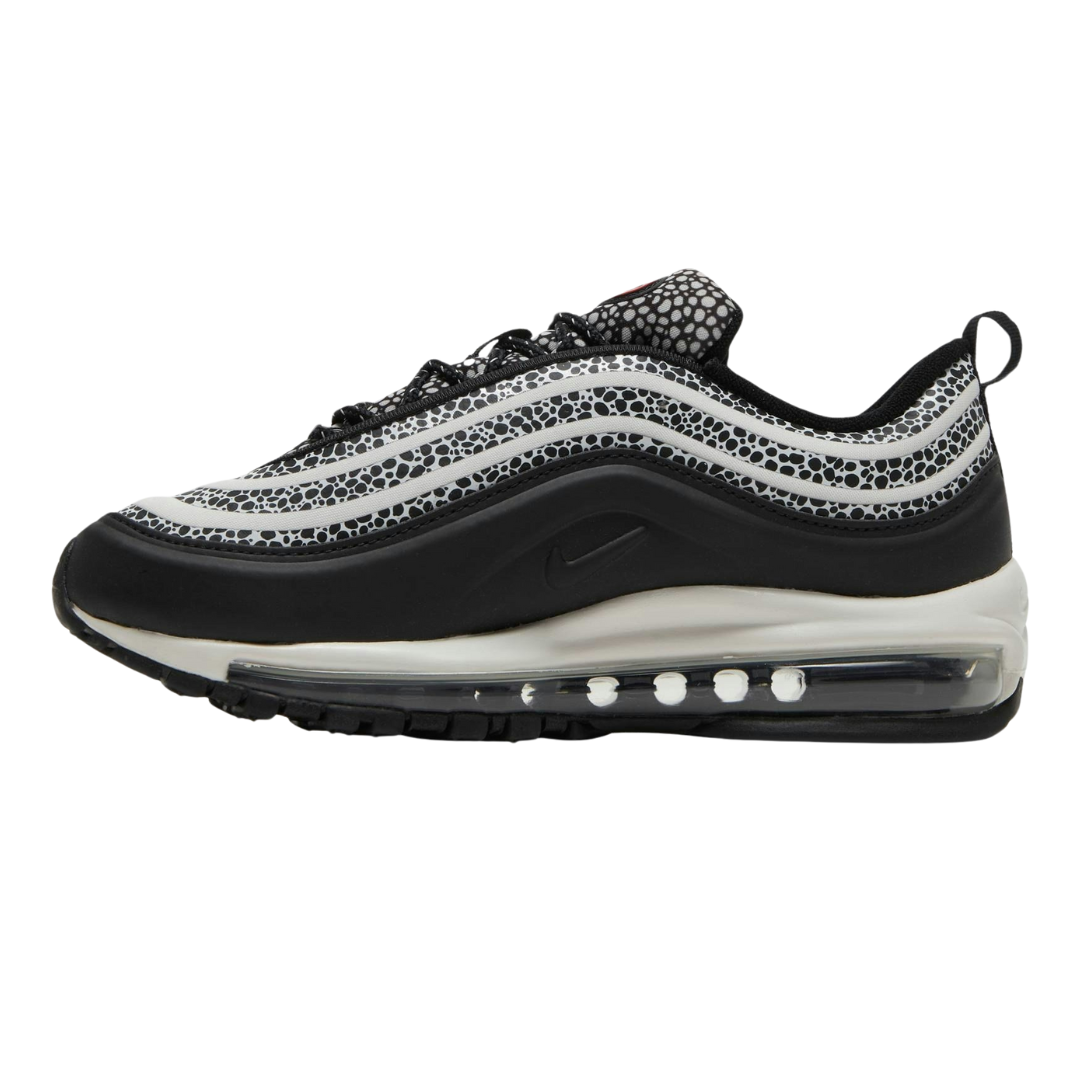 Nike - Women's Air Max 97 SE 'Safari' - Phantom / Chile Red / Black