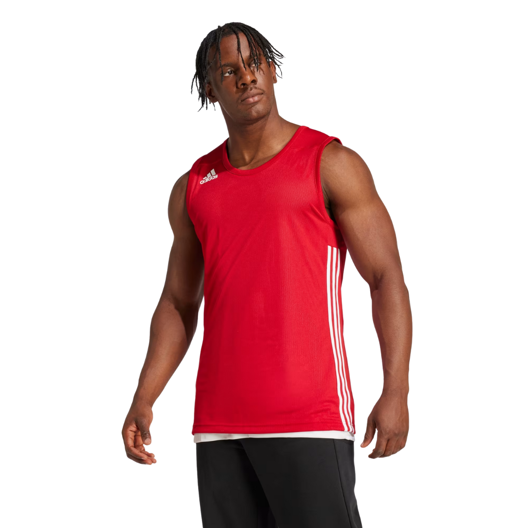 Adidas - Men's 3G Speed Reversible Jersey - Power Red / White