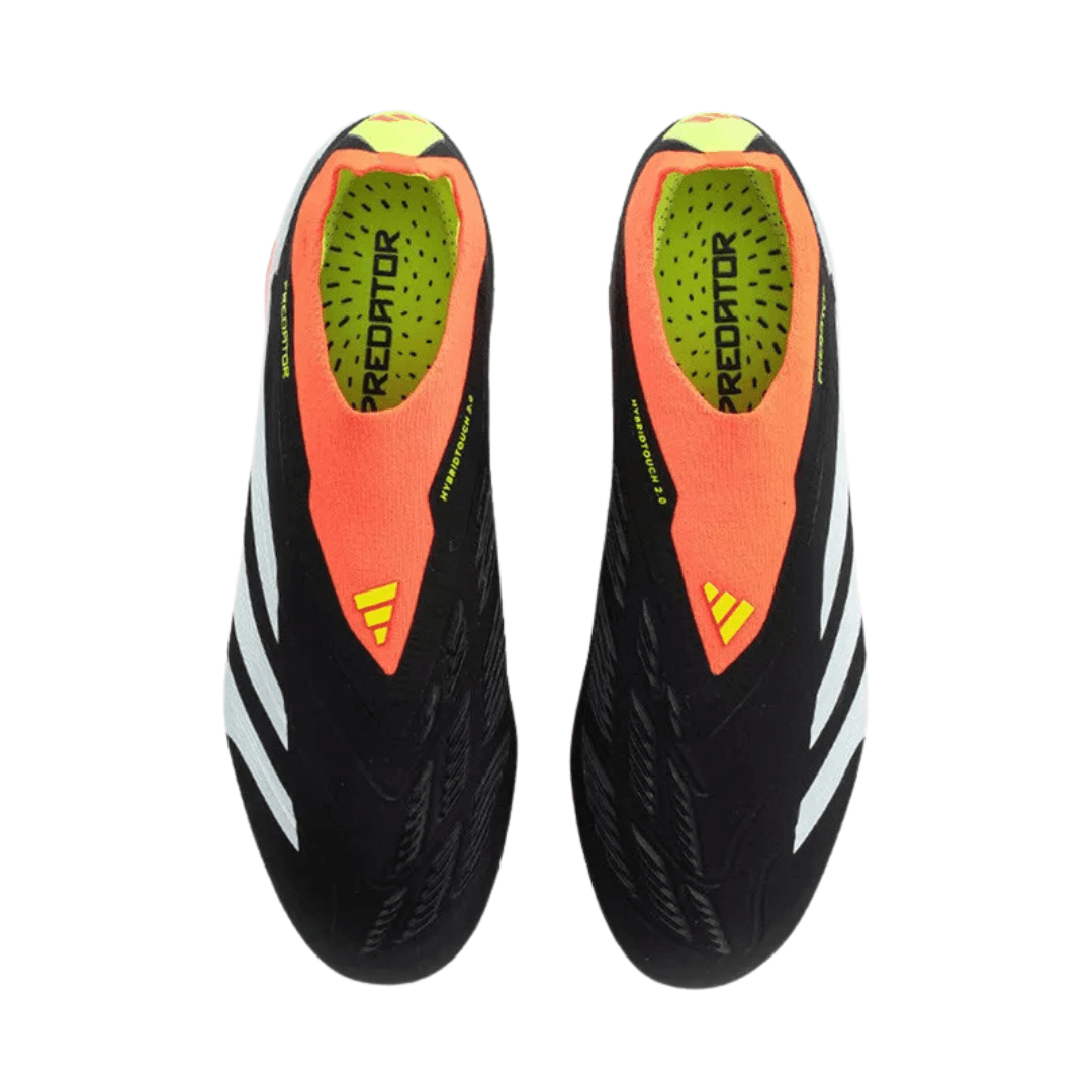 Adidas Predator Elite Laceless FG - Black/White/Solar Red