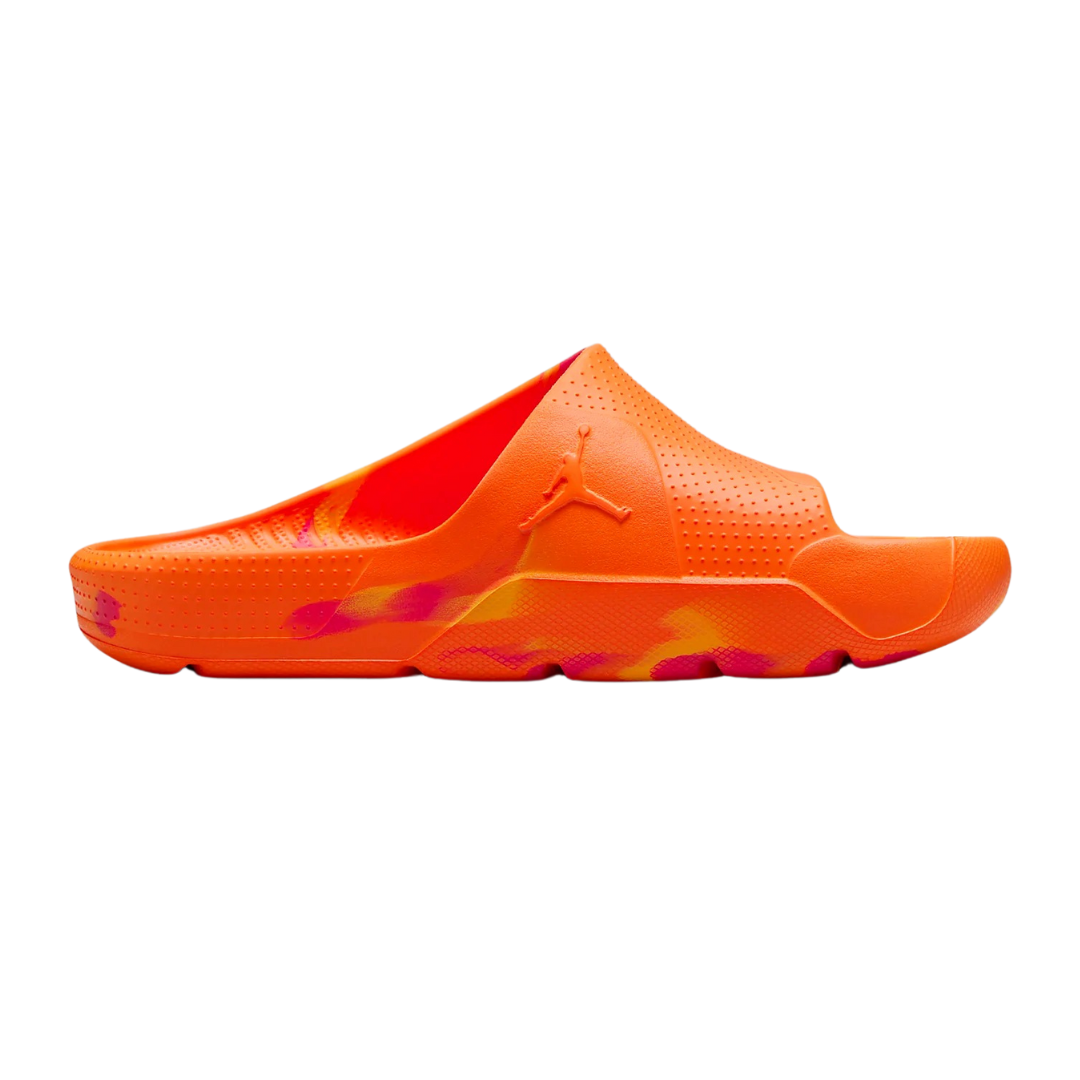 Jordan - Kid's Jordan Post Slide GS 'Orange Blaze Marbled' - Orange Blaze / University Red / Orange Peel