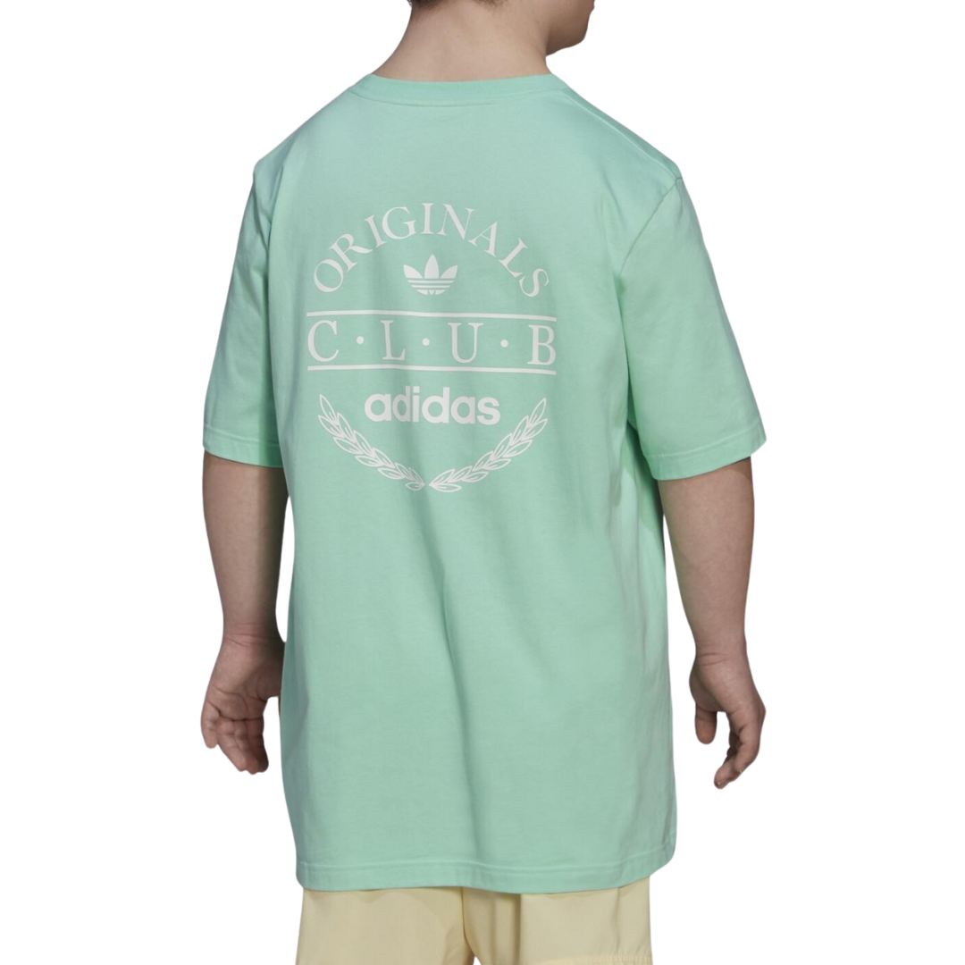 Adidas - Men's Originals Club Logo Tee - Easy Green