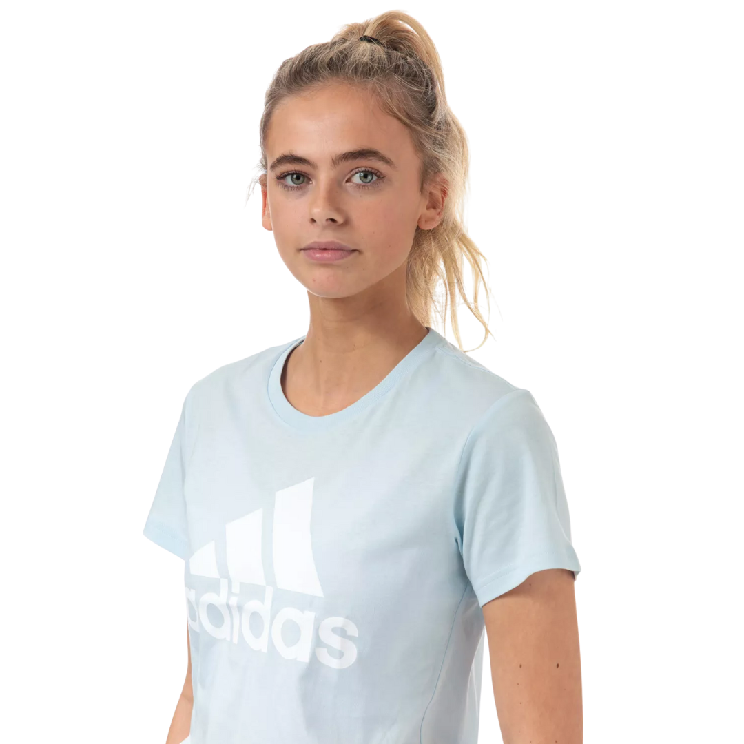 Adidas - Women's Badge of Sport Tee - Sky Tint