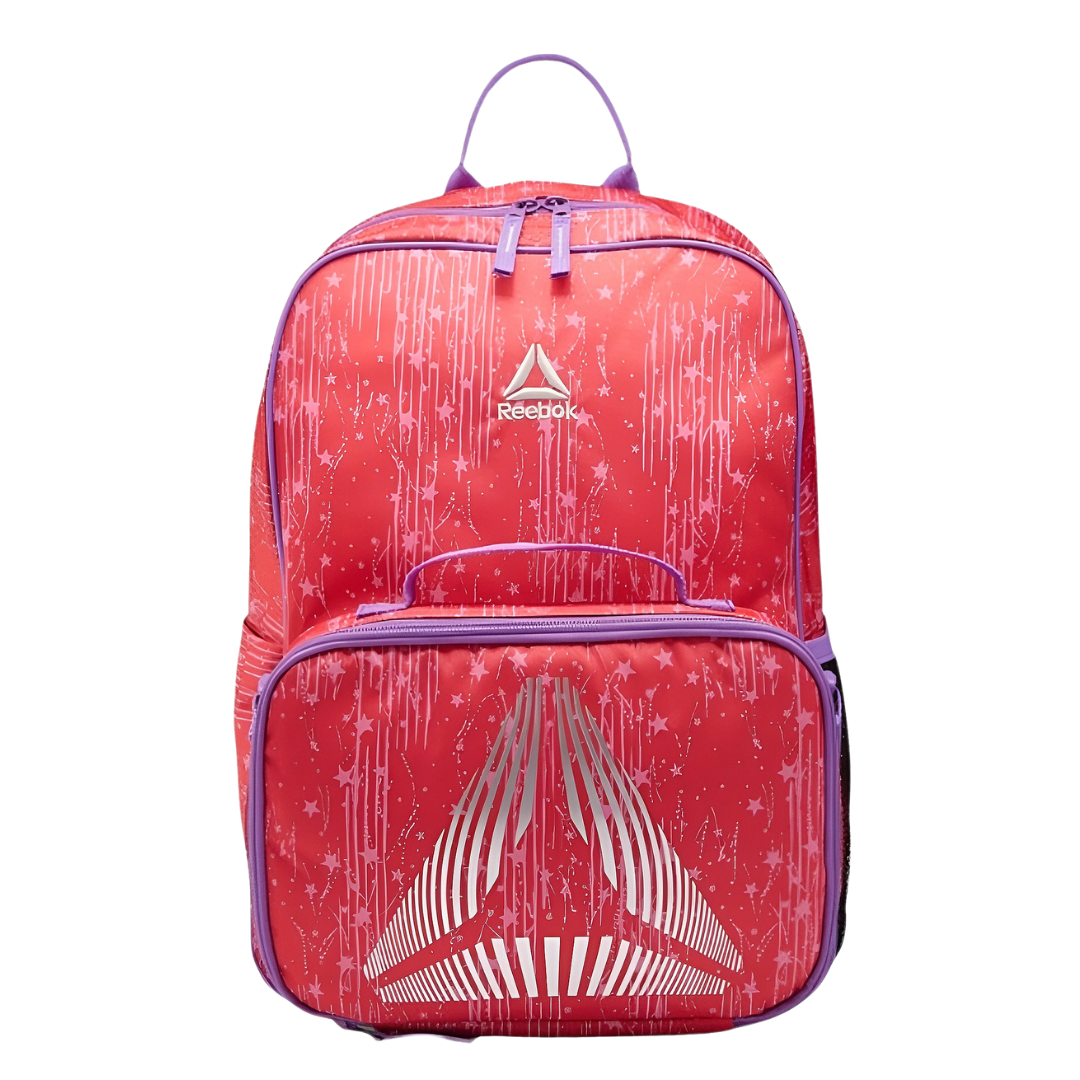 Reebok - Kid's Lunchbox Backpack - Pink / Purple